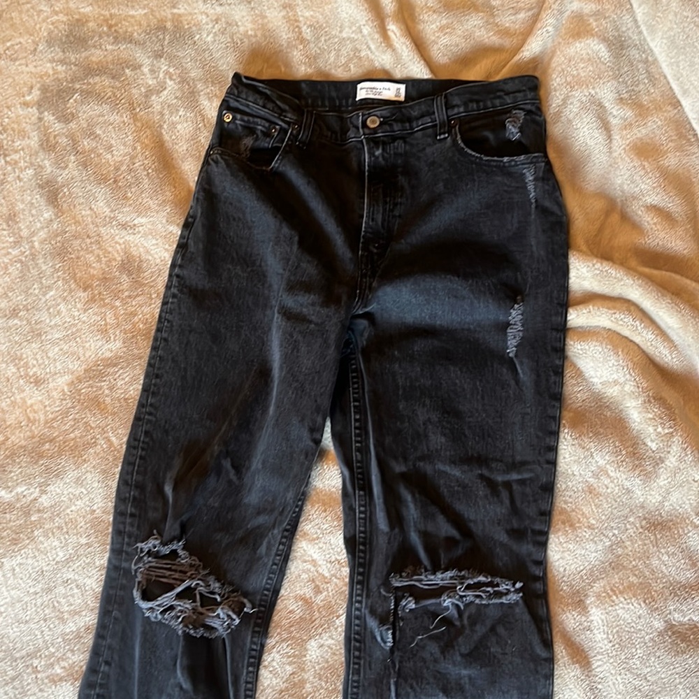 Abercrombie & Fitch 90s straight ultra high rise